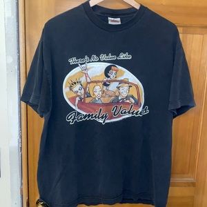 Family values tour vintage t shirt 2001